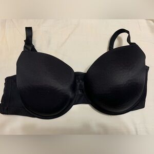 Deesse 40DDD Black Bra Everyday Essentials Classic